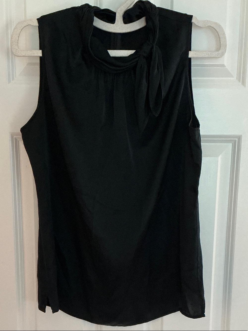 St. John Collection Silk Tie-Neck Camisole